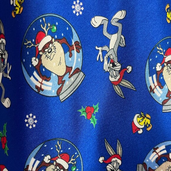 Looney Tunes Blue Christmas Nightgown | M - Picture 4 of 6